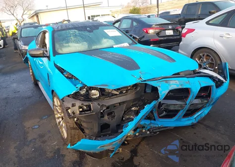 2025 BMW M4 Cs z USA, uszkodzony, nr VIN WBS43HK08SCU85647